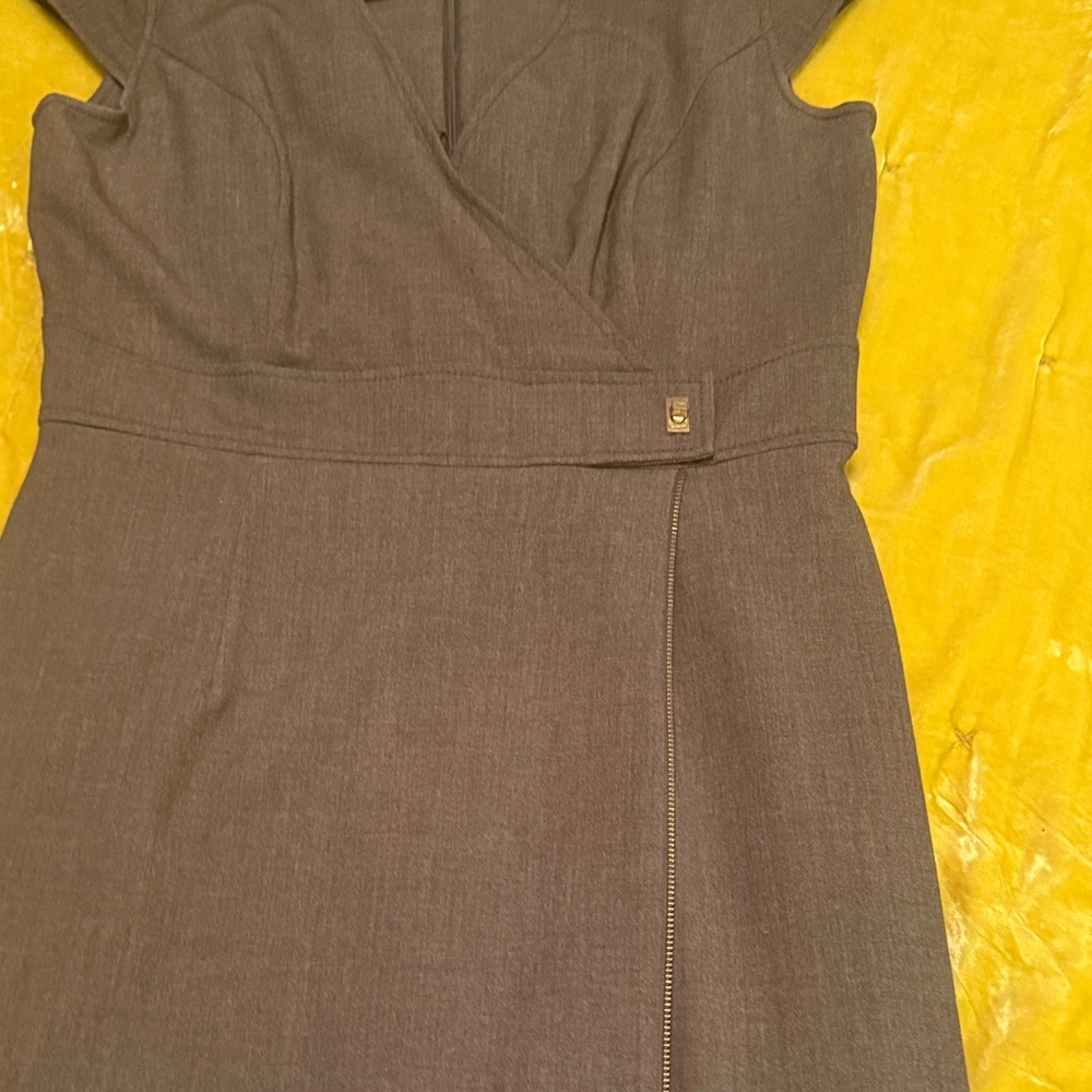 Calvin Klein Charcoal Gray Dress - Picture 3 of 6